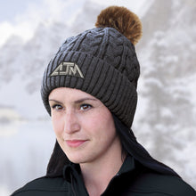 Load image into Gallery viewer, LBMX Storm Faux Fur Pom Pom Toque