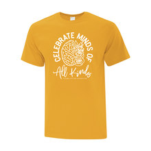 Load image into Gallery viewer, Algoma Autism Foundation &#39;Celebrate Minds Of All Kinds&#39; Everyday Cotton Tee