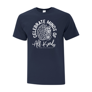 Algoma Autism Foundation 'Celebrate Minds Of All Kinds' Everyday Cotton Tee