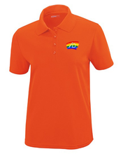 Load image into Gallery viewer, ADSB Rainbow Logo Ladies Cut Performance Piqué Polo