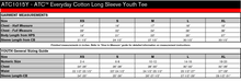 Load image into Gallery viewer, Sault Ringette Sponsor Feature Everyday Cotton Long Sleeve Youth Tee