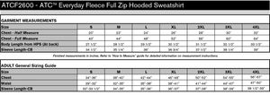 Boréal Spirit Wear Everyday Fleece Adult Hooded Full Zip Sweatshirt