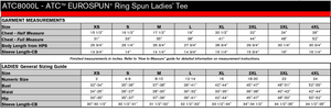 Lake Superior Eurospun Ring Spun Ladies Tee - Naturally Illustrated