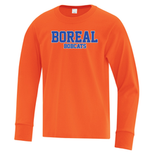 Load image into Gallery viewer, Boreal Bobcats Spirit Wear Youth Long Sleeve Tee