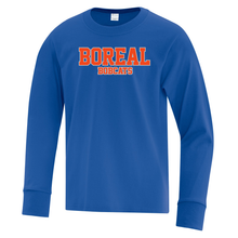 Load image into Gallery viewer, Boreal Bobcats Spirit Wear Youth Long Sleeve Tee