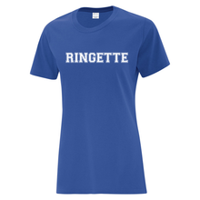 Load image into Gallery viewer, Sault Ringette Club &#39;Campus Edition&#39; Everyday Cotton Ladies Tee