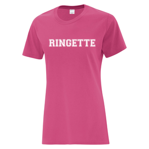 Sault Ringette Club 'Campus Edition' Everyday Cotton Ladies Tee