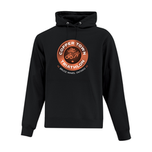 Load image into Gallery viewer, Copper Town Triathlon Everyday Fleece Hooded Sweatshirt