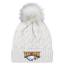 Load image into Gallery viewer, East View STAFF Faux Fur Pom Pom Toque