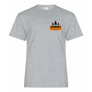 Johnson's RV and Auto Everyday Ring Spun Cotton Tee (FLC Logo With Trees)