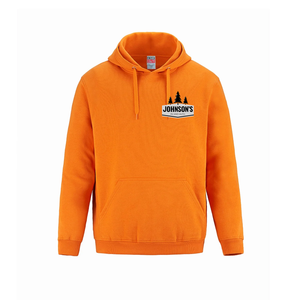 Johnson's RV and Auto Vault Pullover Hooded Sweatshirt (FLC Logo With Trees)