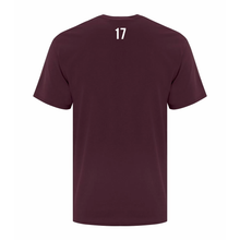 Load image into Gallery viewer, Jr. Knights Maroon Everyday Cotton Adult Tee