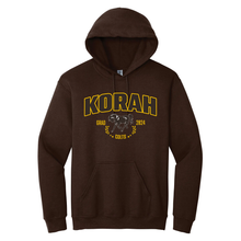 Load image into Gallery viewer, Korah Grad 2024 Heavy Blend Hooded Sweatshirt with Appliqué &amp; Embroidered Image