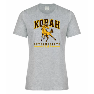 Korah Intermediate STAFF Everyday Ring Spun Ladies Cotton Tee