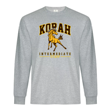 Load image into Gallery viewer, Korah Intermediate STAFF Everyday Ring Spun Cotton Long Sleeve Adult Tee