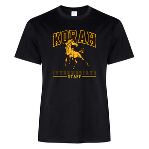 Korah Intermediate STAFF Everyday Ring Spun Cotton Tee