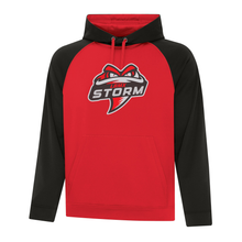 Load image into Gallery viewer, LBMX Storm Game Day Fleece Two Tone Adult Hooded Sweatshirt