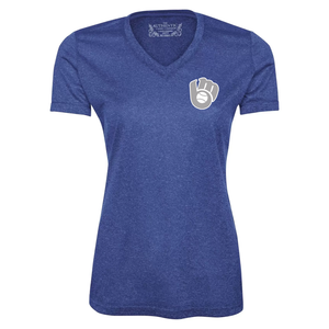 Maguires Family Team Pro Team Heather ProFormance Ladies V-Neck Tee