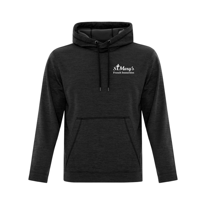 SMFI STAFF Dynamic Heather Fleece Hooded Sweatshirt