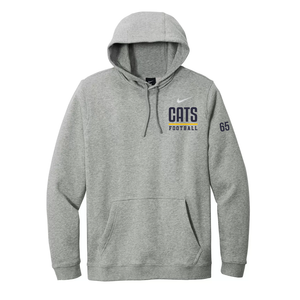 Sault Sabercats 'CATS Football' Nike Club Fleece Pullover Hoodie