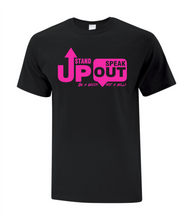 Load image into Gallery viewer, East View Stand Up Speak Out Adult Tee