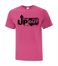 Load image into Gallery viewer, East View Stand Up Speak Out Adult Tee