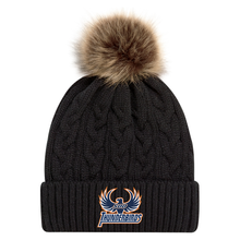 Load image into Gallery viewer, Soo Thunderbirds Faux Fur Pom Pom Toque