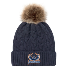 Load image into Gallery viewer, Soo Thunderbirds Faux Fur Pom Pom Toque