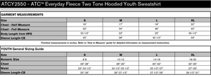 Greenwood Everyday Fleece Two Tone Youth Hoodie