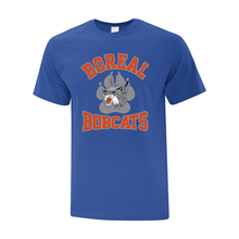 Load image into Gallery viewer, Boreal Bobcats Logo Spirit Wear Adult Tee