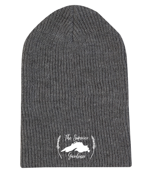 The Superior Gardener Long Length Knit Beanie