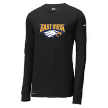 Load image into Gallery viewer, East View STAFF NIKE Dri-FIT Cotton/Poly Long Sleeve Tee