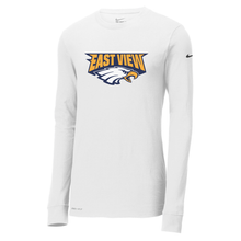 Load image into Gallery viewer, East View STAFF NIKE Dri-FIT Cotton/Poly Long Sleeve Tee