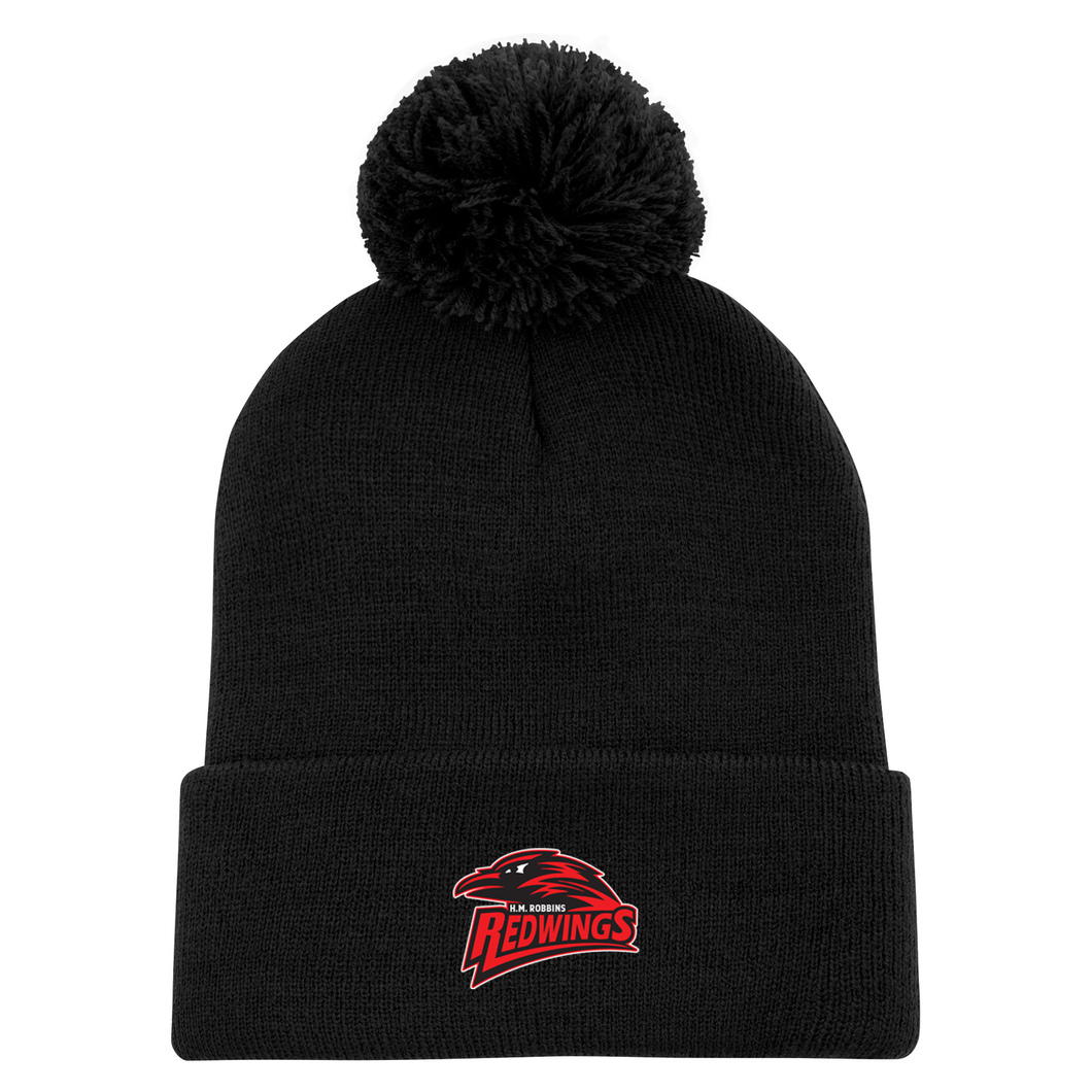 H.M. Robbins Spirit Wear Pom Pom Toque