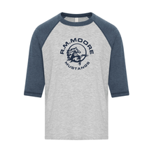 Load image into Gallery viewer, R.M. Moore Ring Spun Youth Baseball Tee