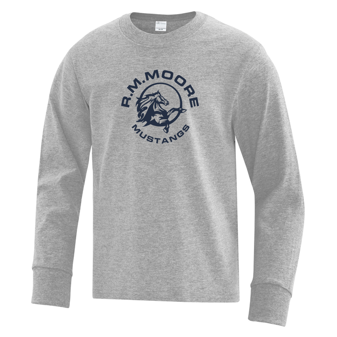 R.M. Moore Everyday Cotton Long Sleeve Youth Tee