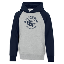 Load image into Gallery viewer, R.M. Moore Everyday Fleece Two Tone Youth Hoodie