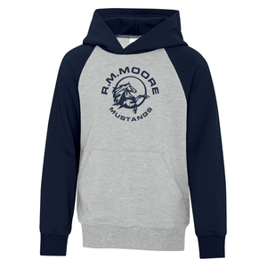 R.M. Moore Everyday Fleece Two Tone Youth Hoodie