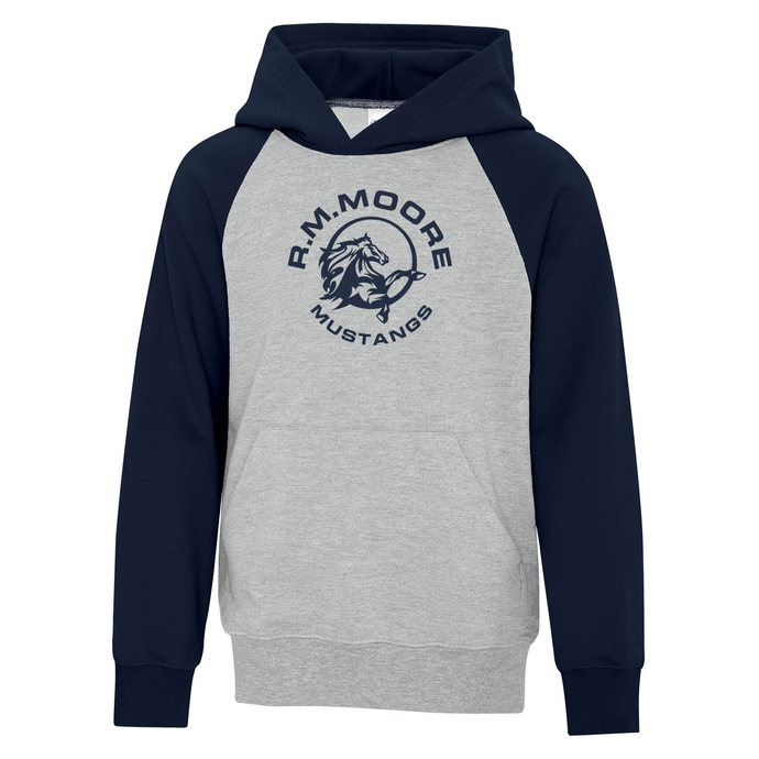 R.M. Moore Everyday Fleece Two Tone Youth Hoodie