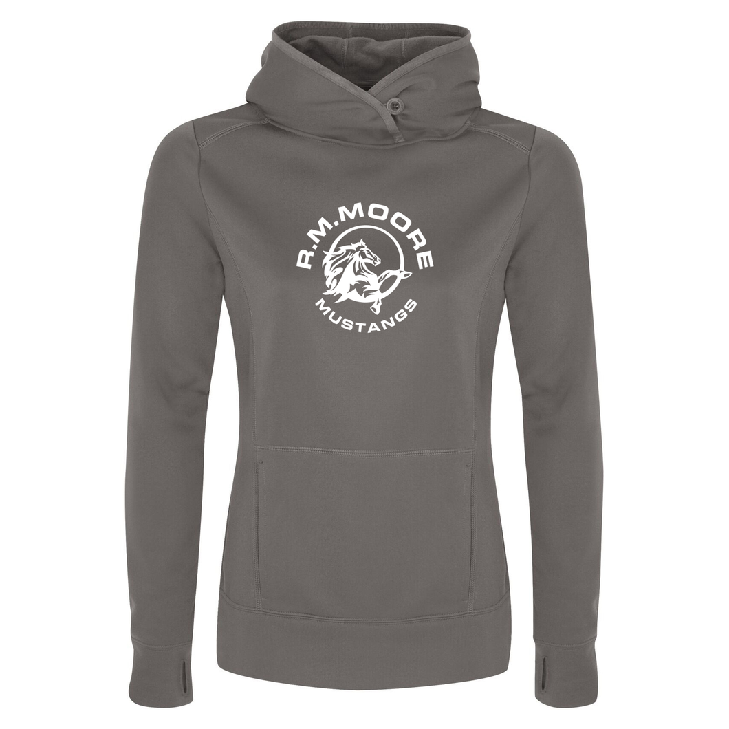 R.M. Moore Game Day Fleece Hooded Ladies Sweatshirt