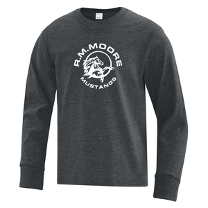 R.M. Moore Everyday Cotton Long Sleeve Youth Tee