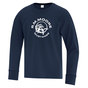 R.M. Moore Everyday Cotton Long Sleeve Youth Tee