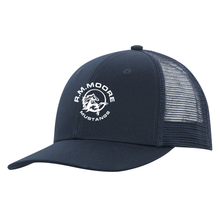 Load image into Gallery viewer, R.M. Moore Snapback Trucker Hat