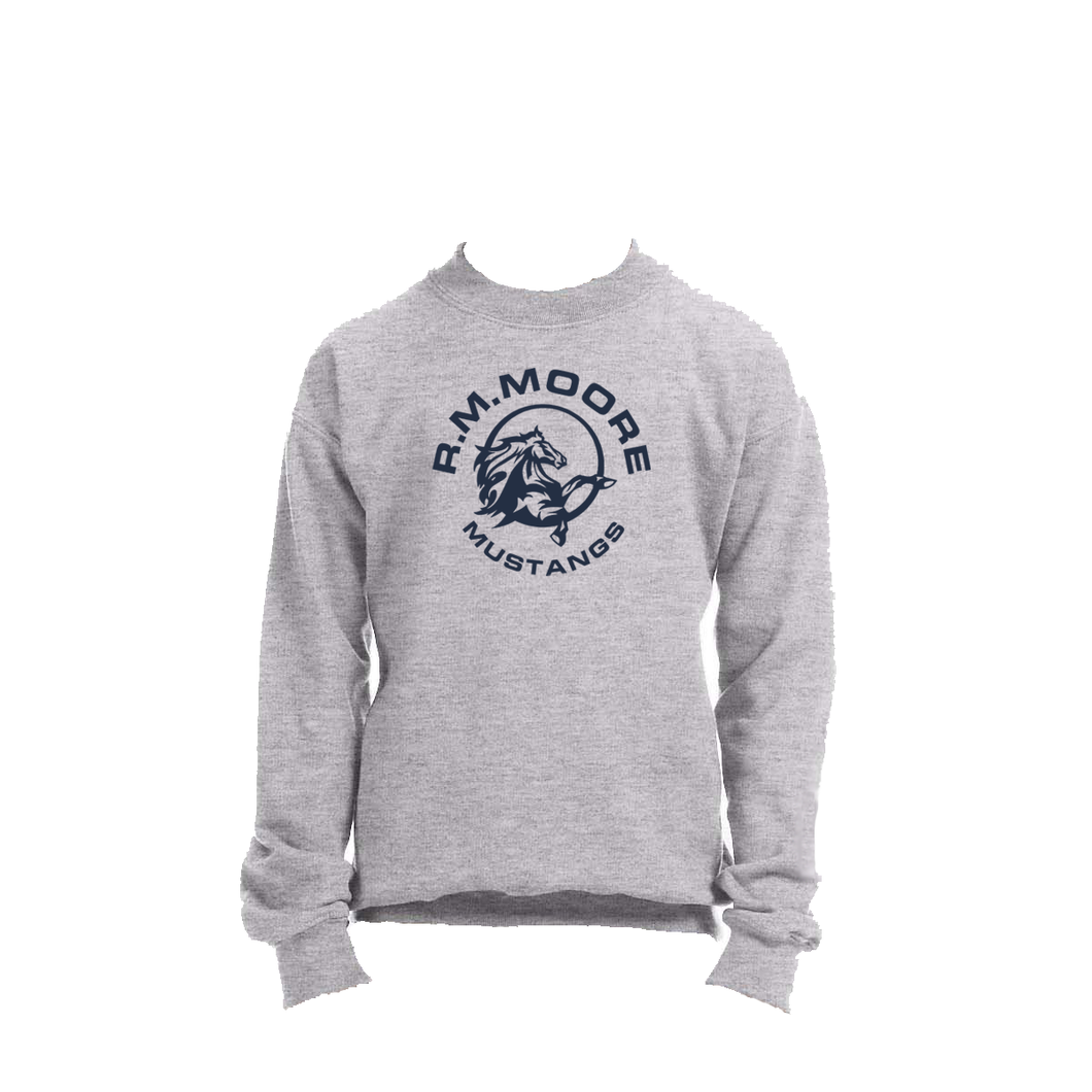 R.M. Moore Fleece Crewneck Youth Sweater