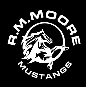 R.M. Moore Car Window Decal