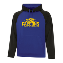 Load image into Gallery viewer, St. Francis Spirit Wear Two Tone Adult Hooded Sweatshirt