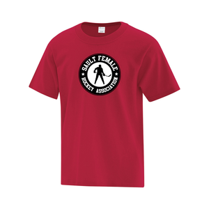 Sault Female Hockey Association Everyday Cotton Youth Tee