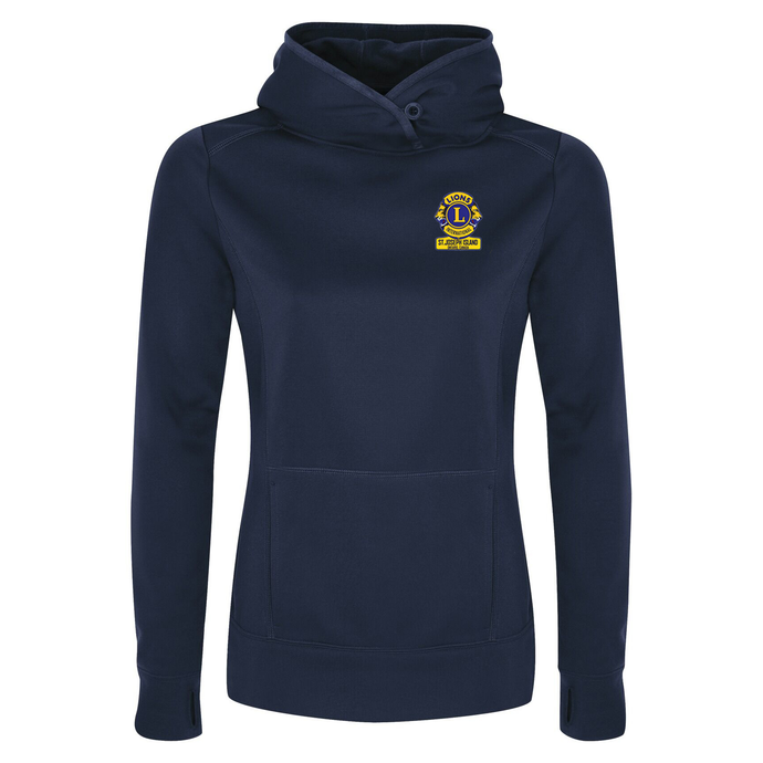 St. Joseph Island Lions Club Game Day Fleece Ladies Hooded Sweatshirt