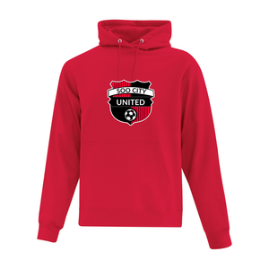 Soo City United Everyday Fleece Adult Hooded Sweatshirt