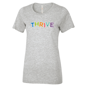 THRIVE Ring Spun Cotton Ladies Tee